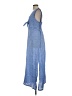 Vanity 100% Linen Blue Casual Dress Size 3 - photo 5