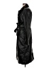 Sebby Collection Black Trenchcoat Size L - photo 5