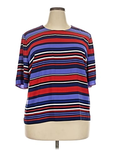 Kasper A.S.L. Short Sleeve Top (view 1)