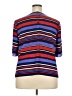 Kasper A.S.L. 100% Polyester Purple Short Sleeve Top Size 18 - photo 2