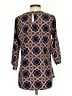 Peach Love 100% Polyester Blue 3/4 Sleeve Blouse Size S - photo 2