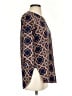 Peach Love 100% Polyester Blue 3/4 Sleeve Blouse Size S - photo 4