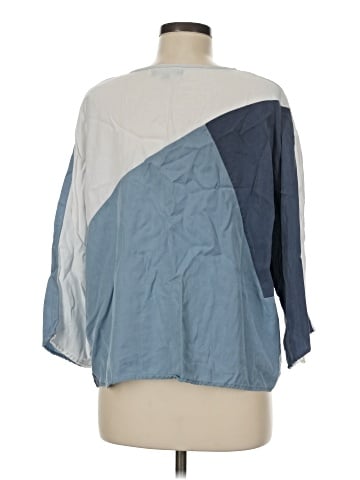 For Cynthia 3/4 Sleeve Blouse (view 2)