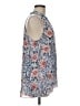 CAbi 100% Polyester Blue Sleeveless Blouse Size M - photo 4