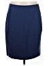 J.Jill Solid Blue Formal Skirt Size Med Petite - photo 1
