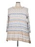 Ruby Rd. Ivory 3/4 Sleeve Top Size 3X - photo 1