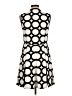 Boston Proper Polka Dots Black Cocktail Dress Size 12 - photo 2