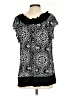 Perseption Concept Black Short Sleeve Blouse Size S (estimated) - photo 2
