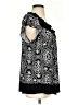 Perseption Concept Black Short Sleeve Blouse Size S (estimated) - photo 4