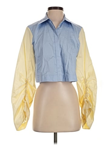 Derek Lam 10 Crosby 3/4 Sleeve Blouse (view 1)
