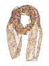 Unbranded Floral Yellow Scarf One size - photo 1