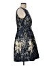 Jessica Howard Print Blue Cocktail Dress Size 12 (petite) - photo 4