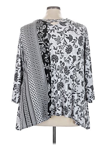 Allison Daley 3/4 Sleeve Blouse (view 2)