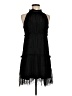 Hazel 100% Polyester Black Cocktail Dress Size M - photo 1