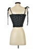 Assorted Brands 100% Polyester Black Sleeveless Top Size S - photo 2