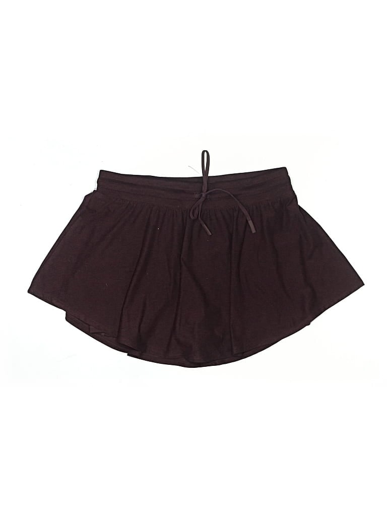Pre-owned Fabletics Casual Skirt In Burgundy