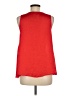 Adiva Red Sleeveless Blouse Size M - photo 2
