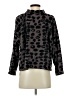 Koret 100% Cotton Animal Print Black Turtleneck Sweater Size S - photo 2