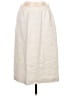 Assorted Brands 100% Acetate Solid Ivory Casual Skirt Size 14 - photo 1