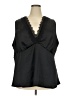 Torrid 100% Polyester Black Sleeveless Blouse Size 3X Plus (3) - photo 1