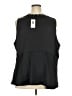 Torrid 100% Polyester Black Sleeveless Blouse Size 3X Plus (3) - photo 2