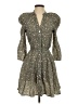 Maje Floral Multi Color Green Casual Dress Size EU (FR) 36 / US 4 - photo 1