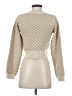 Sage the Label Houndstooth Ivory Pullover Sweater Size S - photo 2
