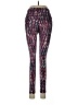 Sweaty Betty Print Purple Active Pants Size 8 - photo 2