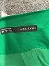 Zara Basic 100% Polyester Green Long Sleeve Blouse Size S - photo 7