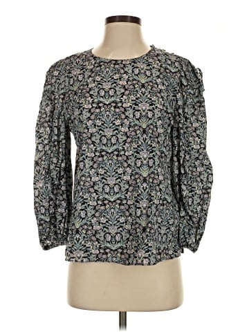 Liberty Art Fabrics for J.Crew 3/4 Sleeve Blouse (view 1)