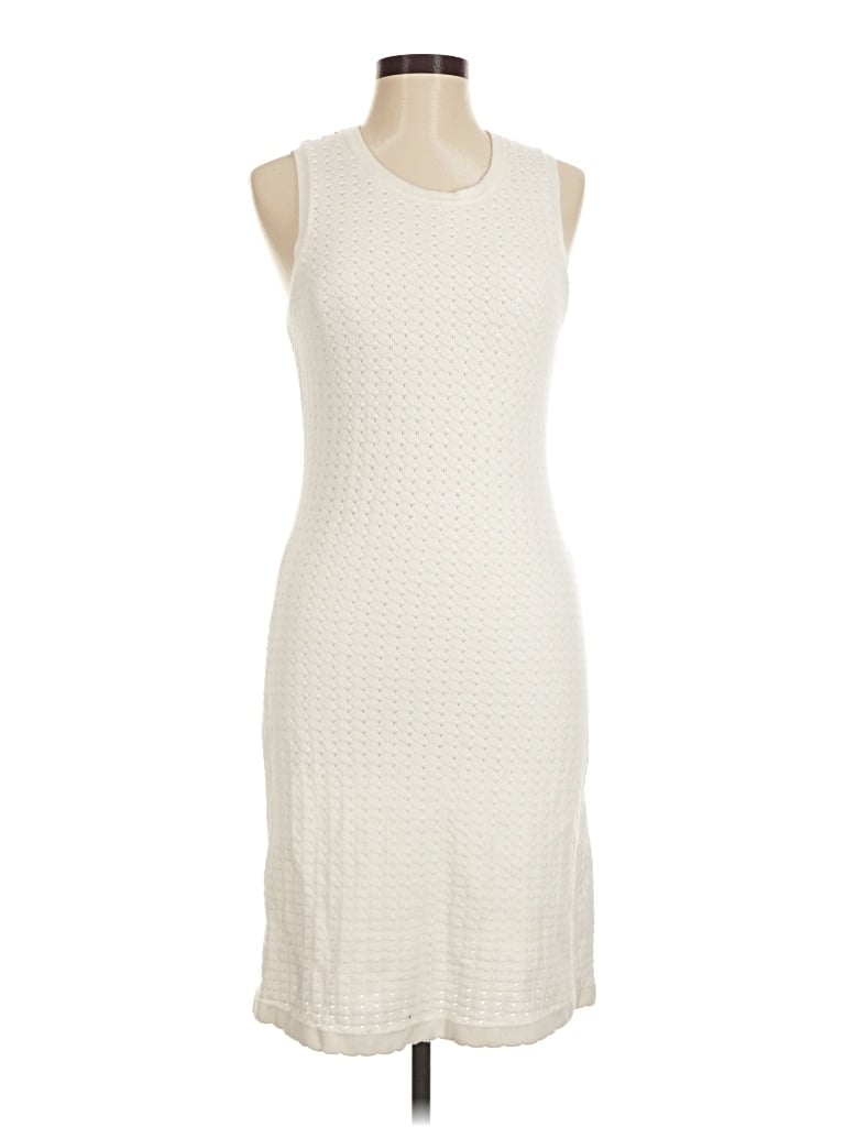 Pre-owned J By Joie Casual Dress In Ivory