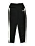 Adidas 100% Polyester Black Track Pants Size 10 - 12 - photo 1