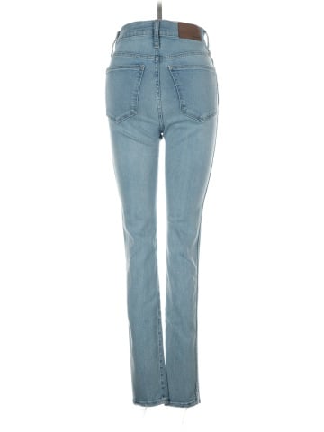 Madewell Tall 10" High-Rise Skinny Jeans in Wheeler Wash (view 2)