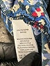 C. Wonder 100% Polyester Paisley Blue Long Sleeve Blouse Size 8 - photo 9
