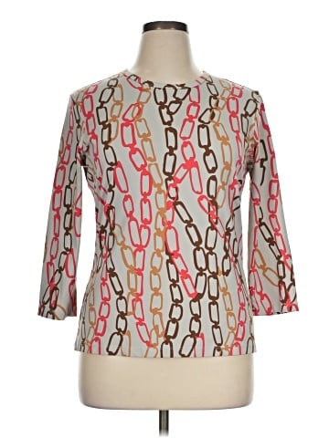 J. McLaughlin 3/4 Sleeve Blouse (view 1)