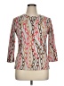 J. McLaughlin Ivory 3/4 Sleeve Blouse Size XL - photo 1