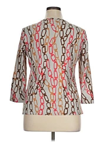 J. McLaughlin 3/4 Sleeve Blouse (view 2)