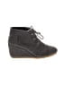 TOMS 100% Leather Gray Wedges Size 7 1/2 - photo 1