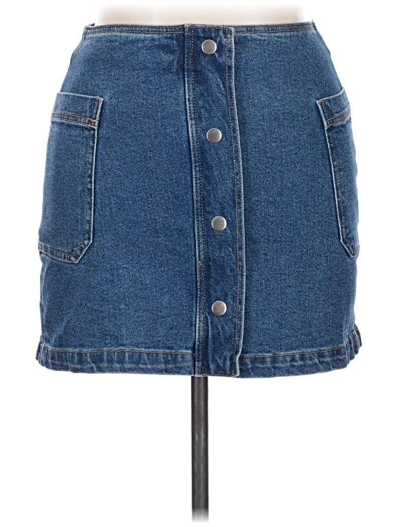 Pre-owned Tinseltown Denim Skirt In Blue