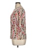 J. McLaughlin Ivory 3/4 Sleeve Blouse Size XL - photo 5
