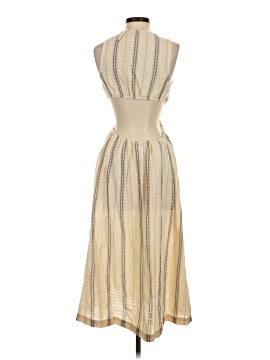 Madewell Cutout Midi Dress in Stripe (view 2)