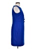 Calvin Klein Solid Blue Cocktail Dress Size 12 (petite) - photo 4