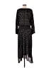 Veronica M. 100% Polyester Black Casual Dress Size L - photo 2