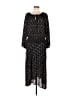 Veronica M. 100% Polyester Black Casual Dress Size L - photo 1