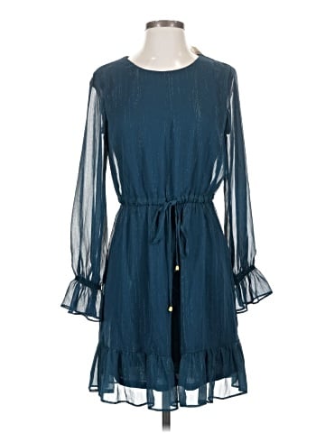Blue Rain Casual Dress (view 1)