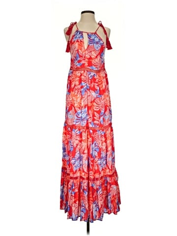 Red Carter Casual Dress (view 1)