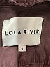 Lola River 100% Lyocell Brown Long Sleeve Button-Down Shirt Size S - photo 7