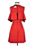 Topshop Color Block Red Cocktail Dress Size 4 - photo 2