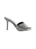 DKNY Silver Sandals Size 6 1/2 - photo 1