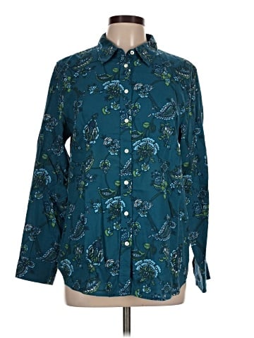 Talbots Long Sleeve Button-Down Shirt (view 1)